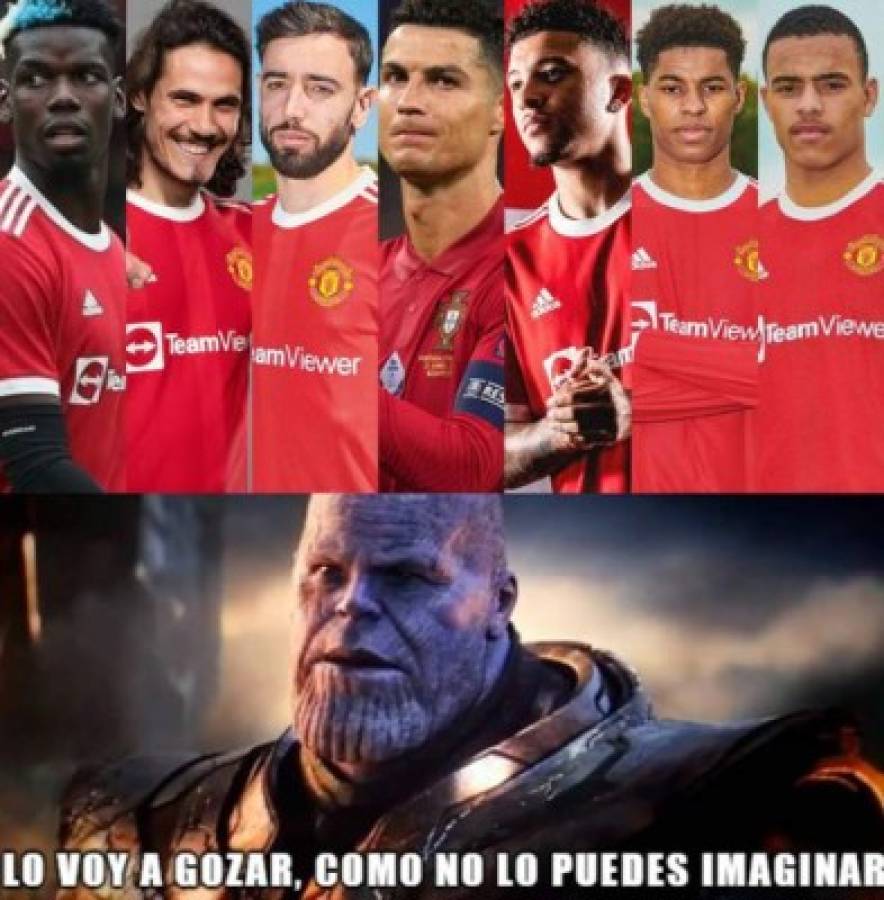 Cristiano Ronaldo fichó por el Manchester United y los memes destruyen al City, Cavani y Messi