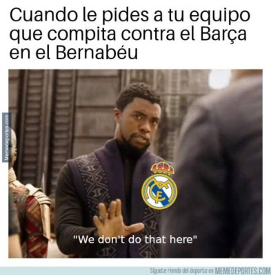 ¡Hasta Shakira! Los memes siguen masacrando al Real Madrid tras perder el Clásico