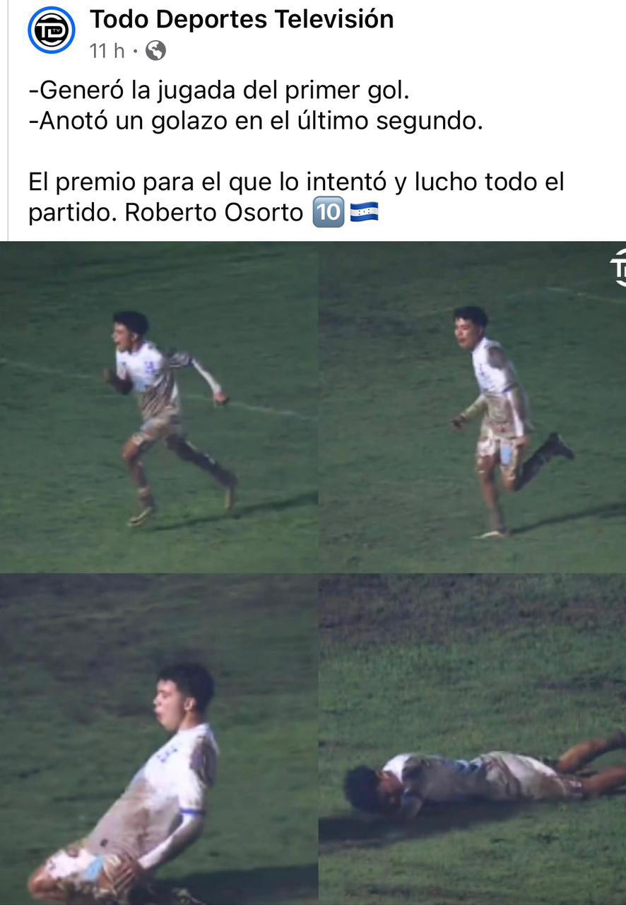 ”El mejor de Honduras”, “alma de la Selección”: Prensa se rinde ante Roberto Osorto tras ser héroe en el Premundial Sub-20