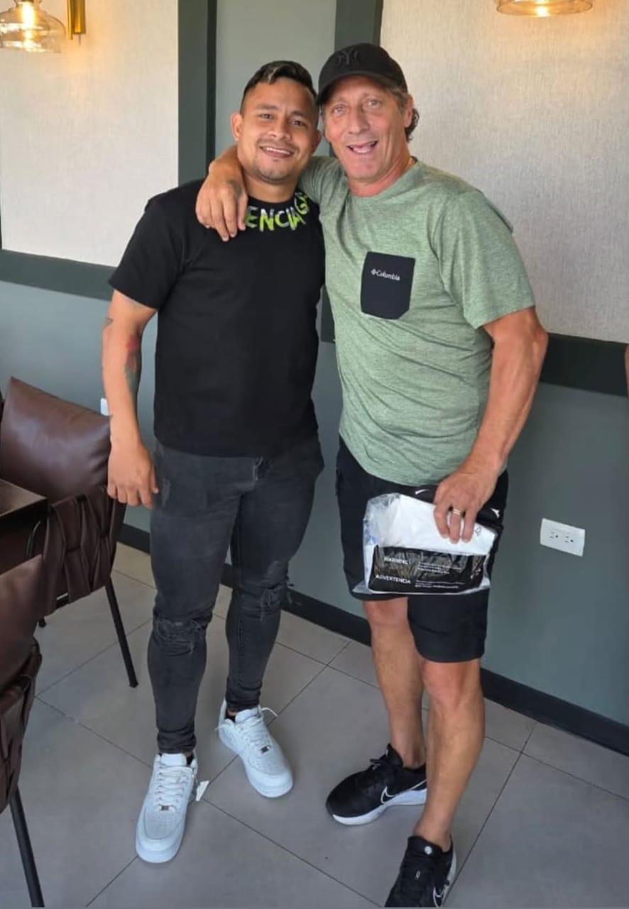 Patón Mejía se encuentra con Pedro Troglio tras su polémica salida de Olimpia en pleno campeonato