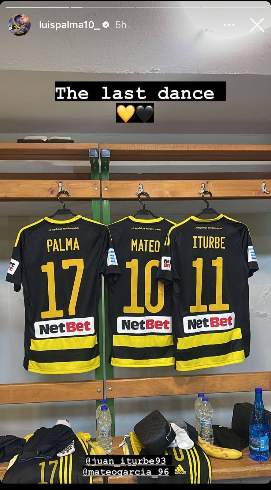 La historia de Instagram de Luis Palma que según en Escocia da pistas sobre su posible fichaje con Rangers.