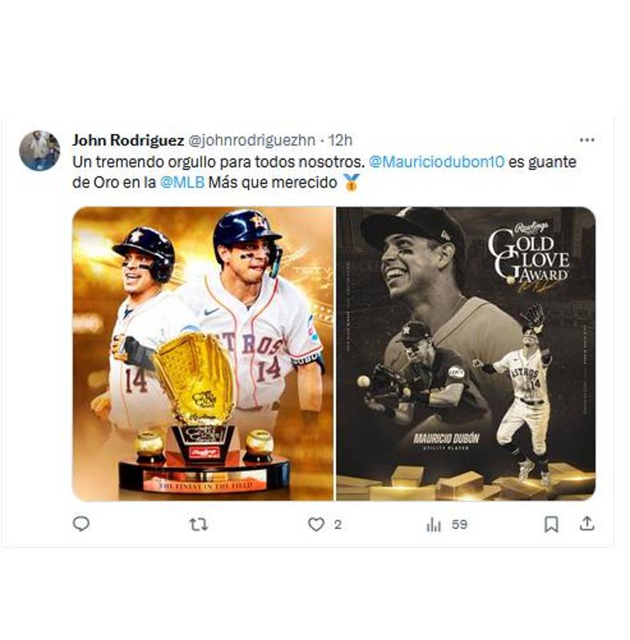 Los Astros de Houston y la prensa hondureña se rinde ante Mauricio Dubón: “Es nuestro The Best”