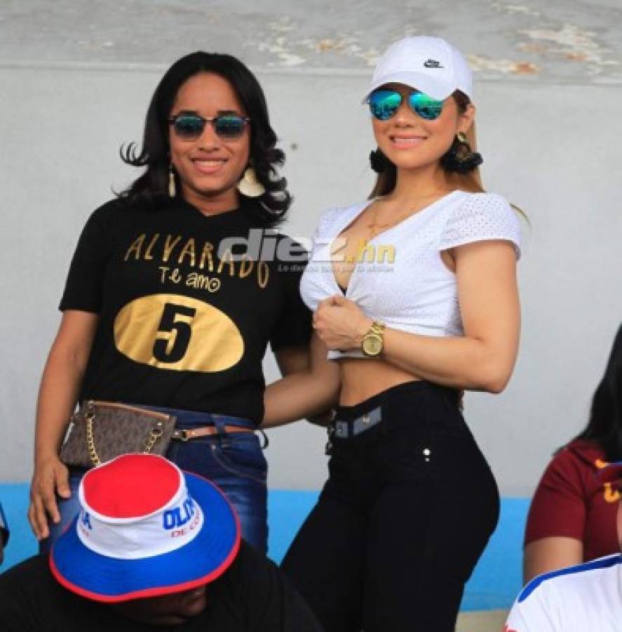 ¡Qué linda final! Las chicas que se robaron las miradas previo al Motagua-Olimpia