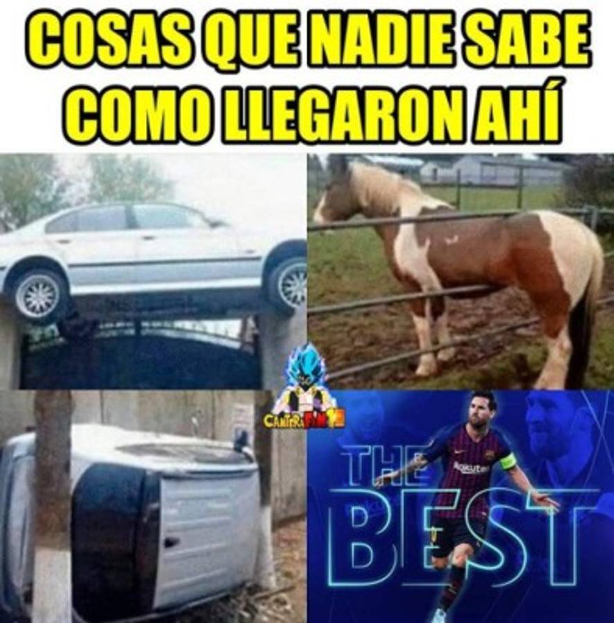 Lionel Messi, protagonista favorito de los memes tras ganar el The Best 2019