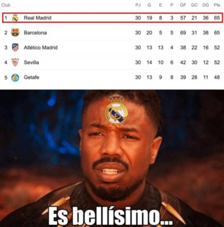 Real Madrid: Los memes que revientan al Barcelona por el nuevo líder en la Liga Española