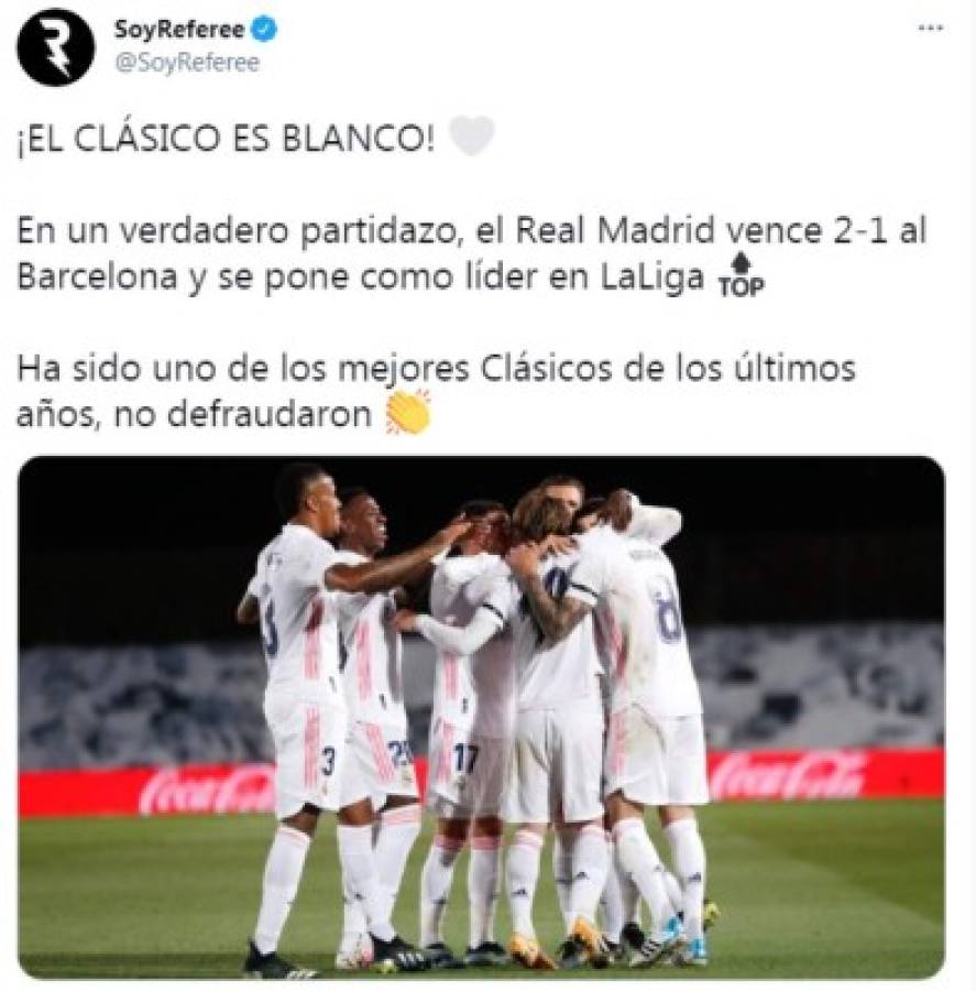 'A estos no hay quien los hunda', prensa mundial tras la victoria del Real Madrid sobre Barcelona