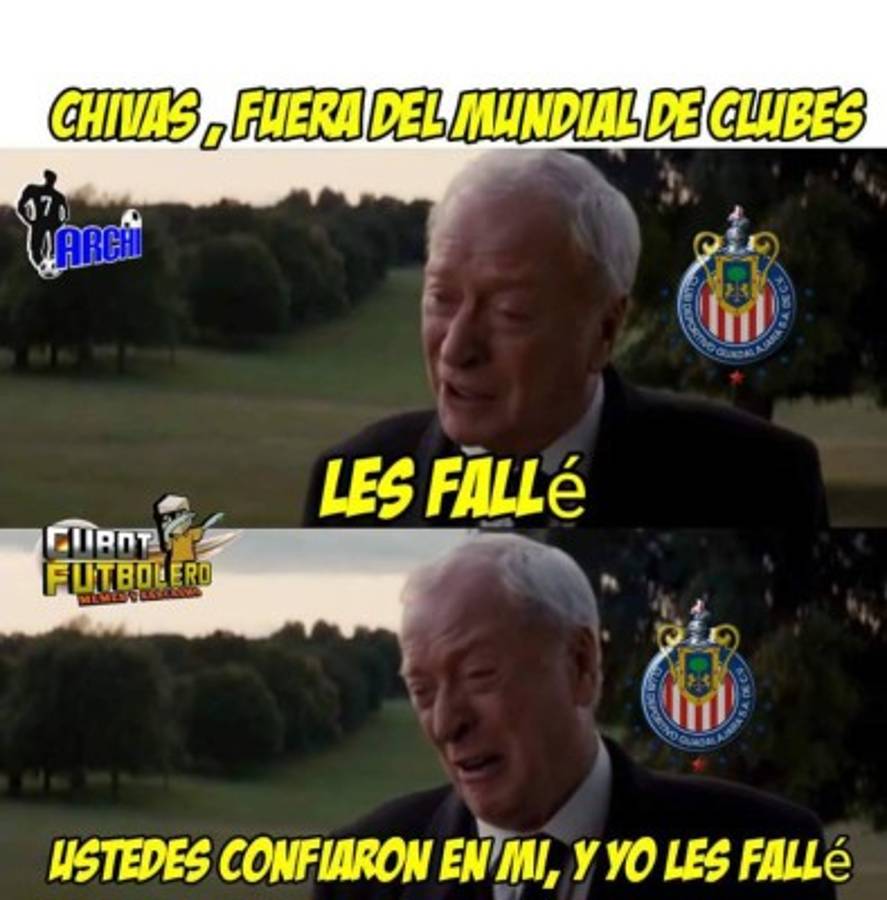 Hacen pedazos a Chivas con memes tras ser eliminado del Mundial de Clubes por el Kashima