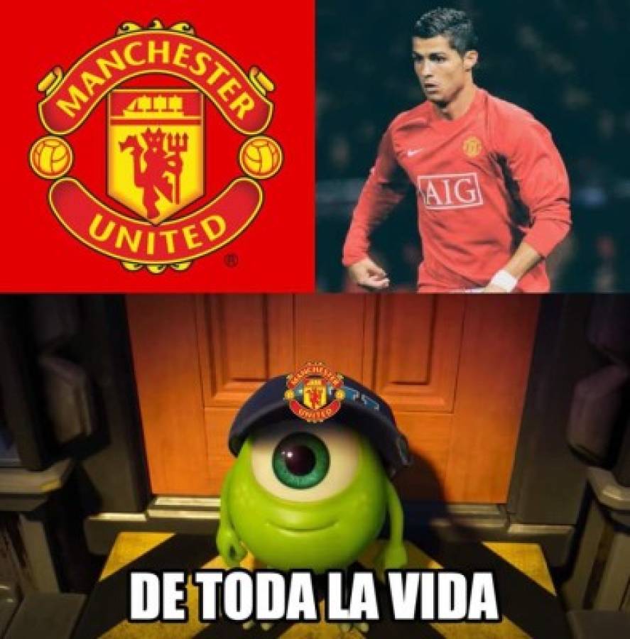 Cristiano Ronaldo fichó por el Manchester United y los memes destruyen al City, Cavani y Messi