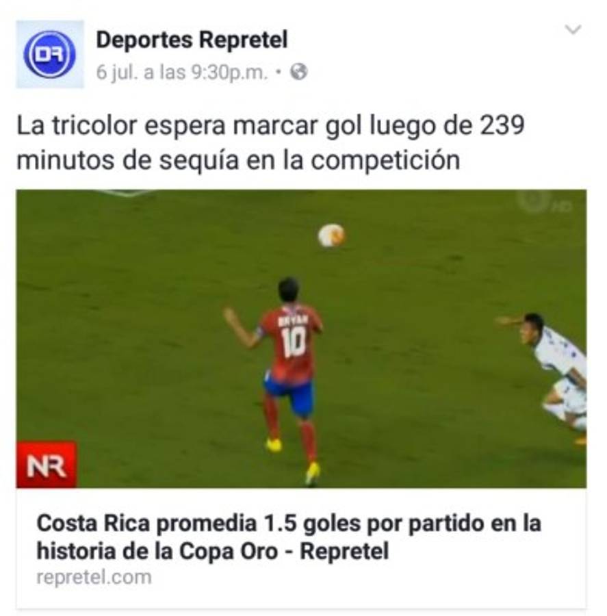 ¡Atención! Esto dice la prensa tica del duelo de esta noche ante Honduras