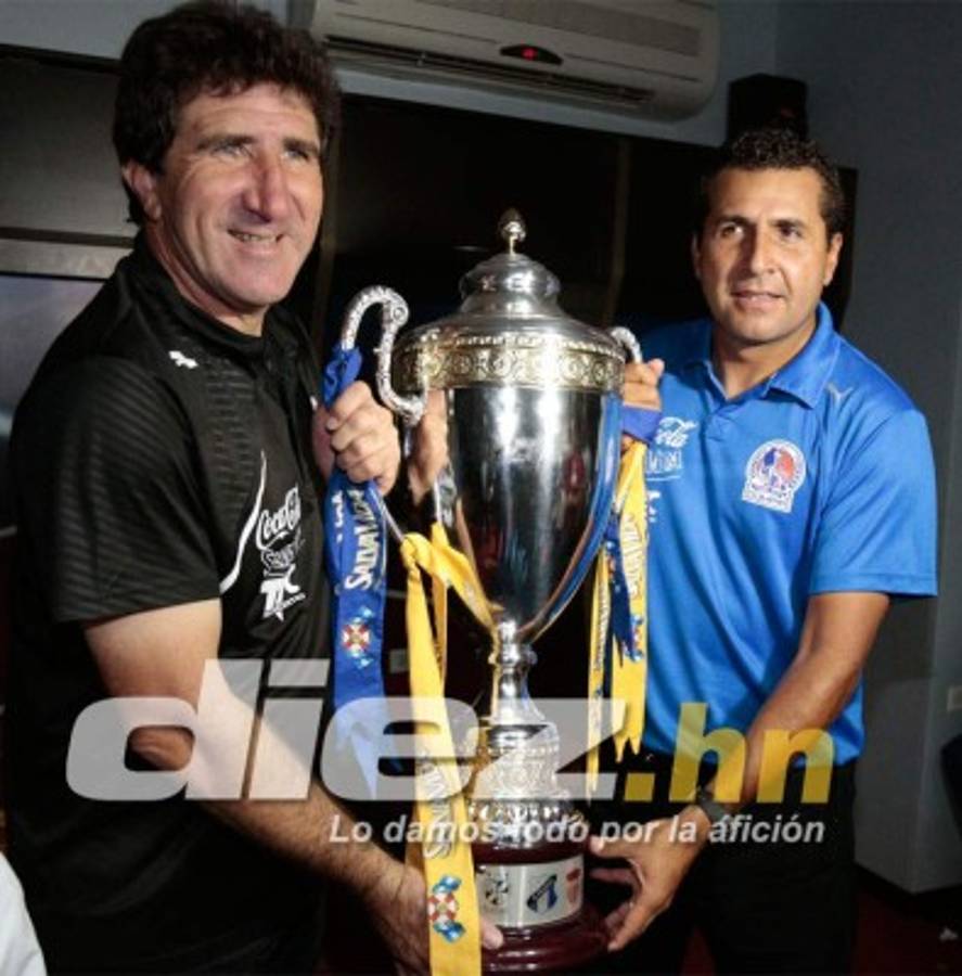 Así fue la celebración íntima del Olimpia en el camerino tras ganar la Copa 30