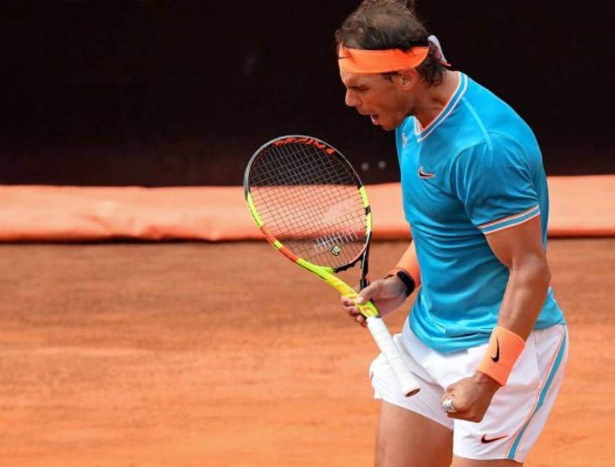 Un espectacular Rafael Nadal vuelve a la final de Roma vengándose de Tsitsipas