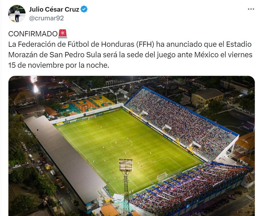 “Hacer que el estadio Morazán vuelva a sepultar a los mexicanos”: así informa la prensa de Honduras y México sobre el juego de ida