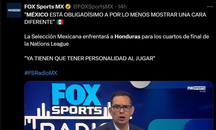 Faitelson dispara contra la Selección de Honduras y prensa de México le responde a Reinaldo Rueda