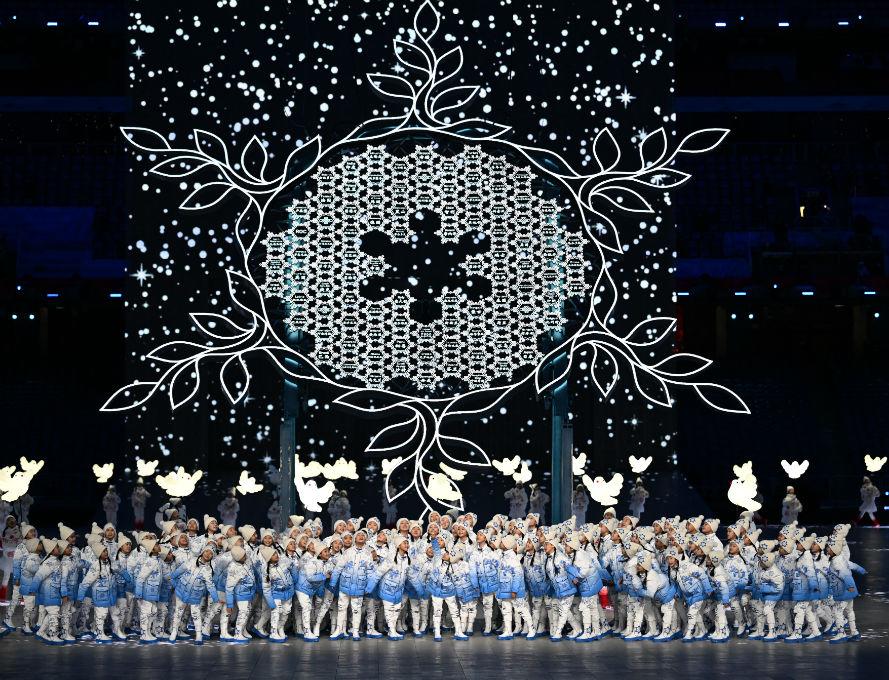 Así fue la espectacular ceremonia de inauguración de los Juegos Olímpicos de Invierno de Pekín 2022