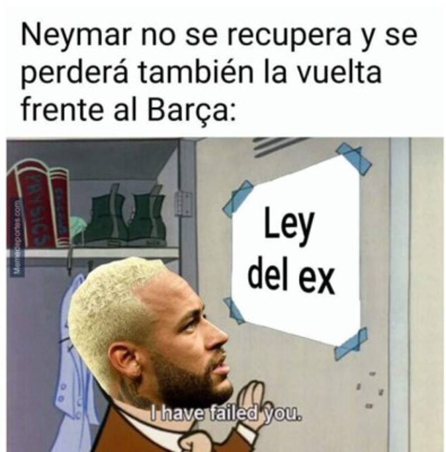 Los memes hacen pedazos a Messi y Barcelona tras ser eliminados de la Champions por el PSG