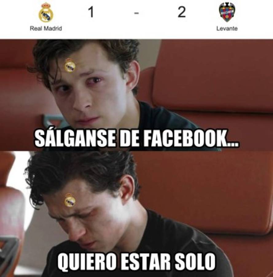 Real Madrid, el VAR y Sergio Ramos son destrozados con memes tras perder ante Levante