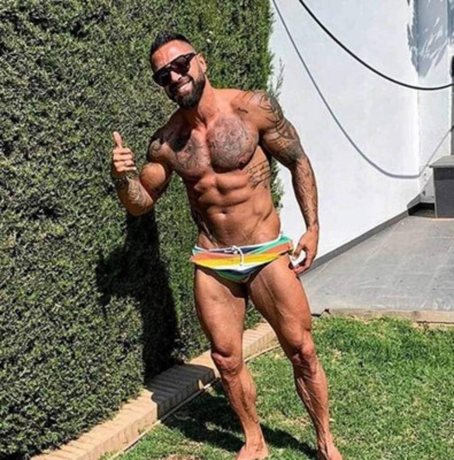 Brutal cambio físico: El excampeón de Milán que es una montaña de músculos y es irreconocible