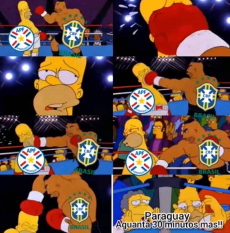 Los memes hacen pedazos a Brasil por llegar hasta los penales contra una 'mediocre' Paraguay