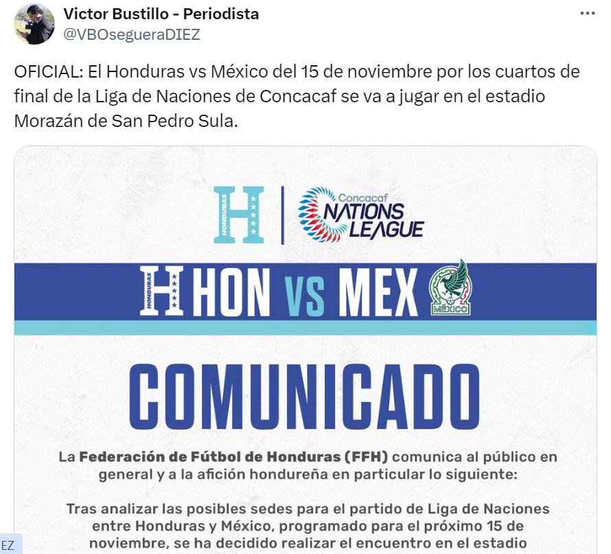 “Hacer que el estadio Morazán vuelva a sepultar a los mexicanos”: así informa la prensa de Honduras y México sobre el juego de ida