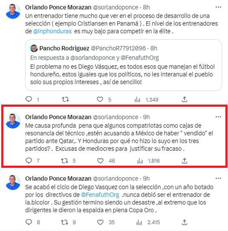 Las respuestas a Diego Vázquez tras dejar en duda el triunfo de Qatar ante México: “Excusas mediocres para justificar el fracaso”