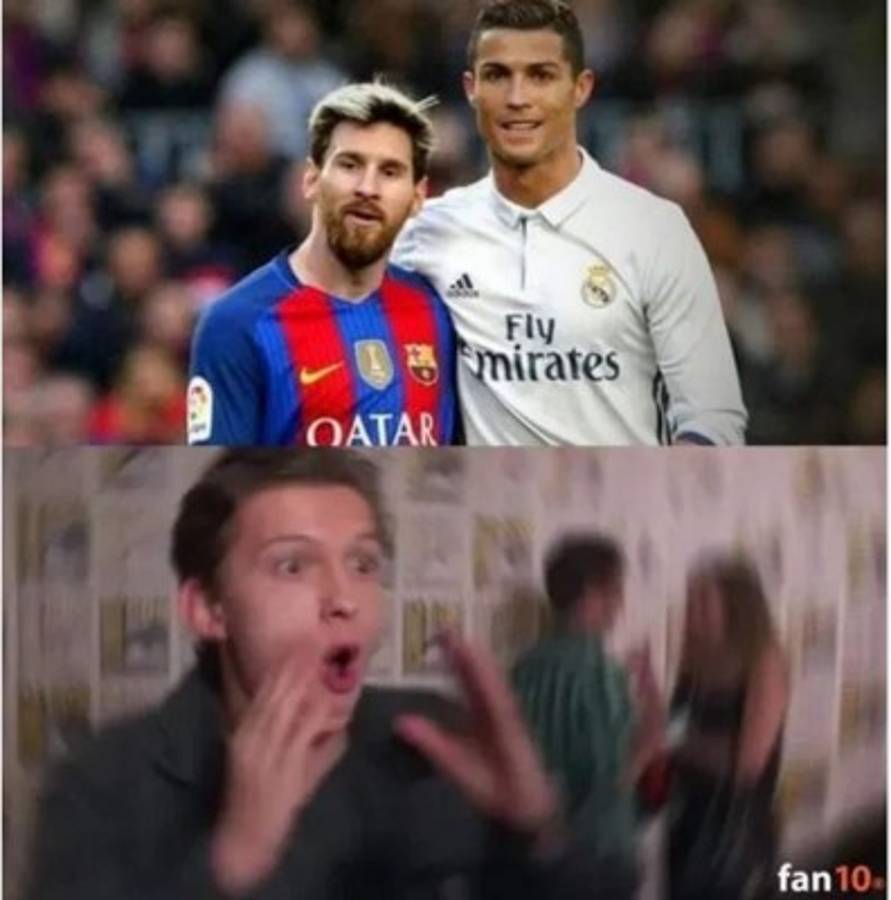 Los memes del sorteo de la Champions League con Messi y Cristiano Ronaldo de protagonistas