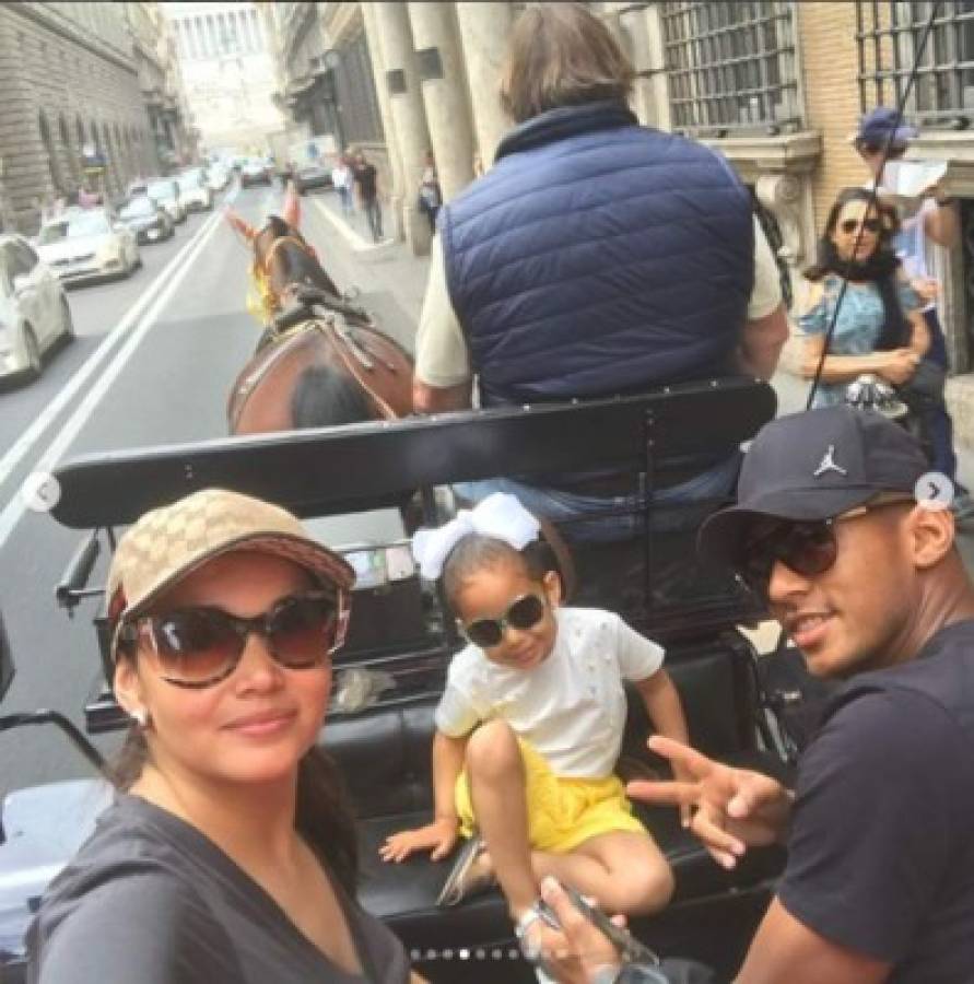 'Choco' Lozano y sus bonitas vacaciones en familia por Europa