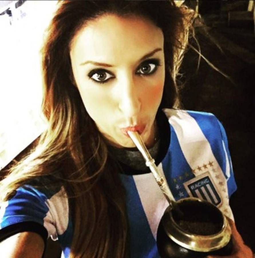 Bárbara Blanco, la hermosura que piden para la presidencia del Rácing