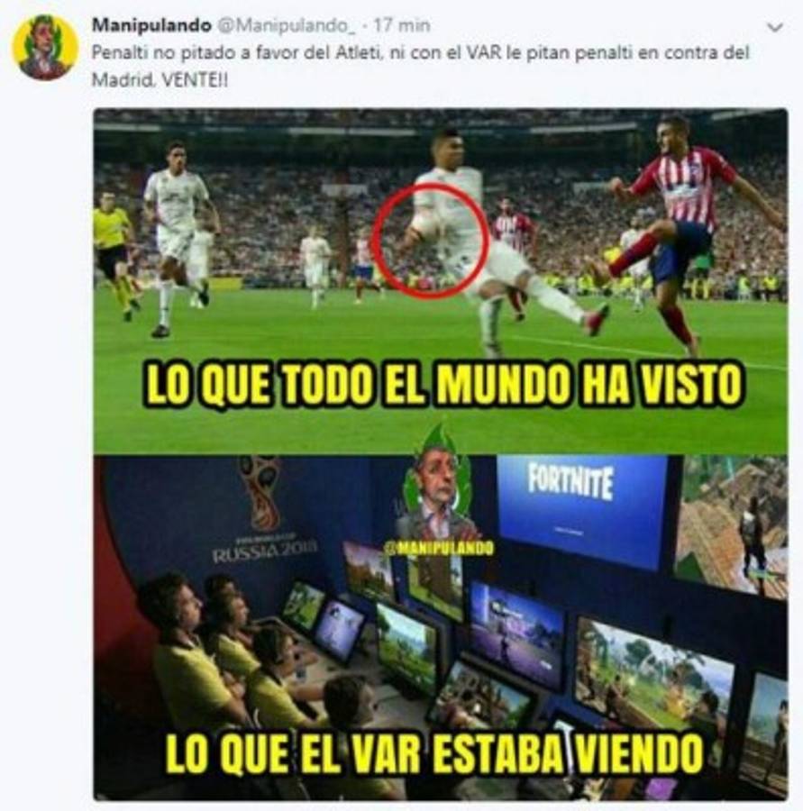 ¡Atacado Benzema! Lluvia memes tras empate del Real Madrid y Atlético