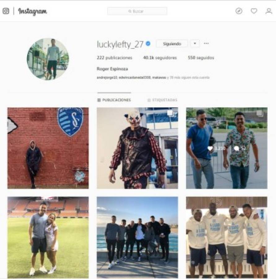 Los jugadores hondureños con más seguidores en Instagram