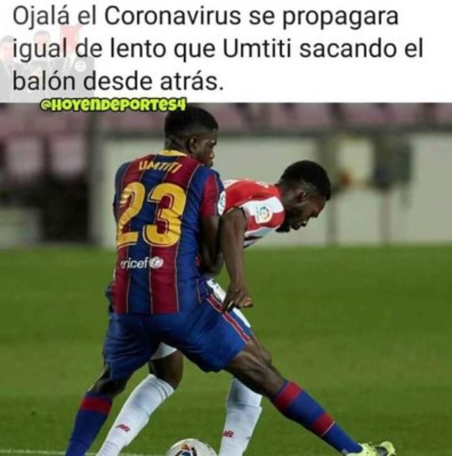 Messi, Umtiti y el Barcelona protagonistas de los memes tras el sufrido pase a semis de Copa del Rey   