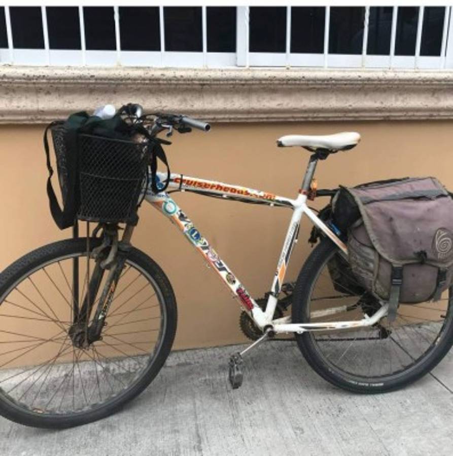 Así es América, la bicicleta que le robaron a Tabaré Alonso en Honduras