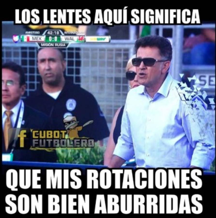 Memes: Hacen pedazos a la selección de México por empatar con Gales previo al Mundial