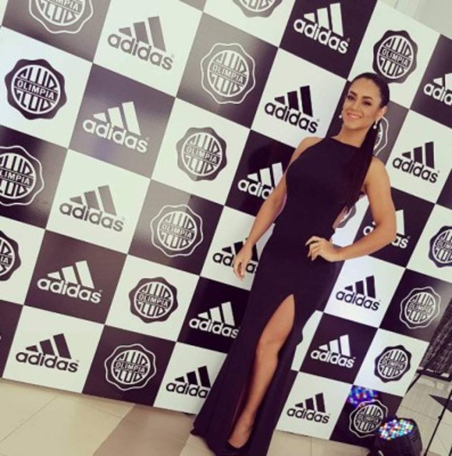 Conoce a Andrea Araujo, la encantadora madrina del club Olimpia