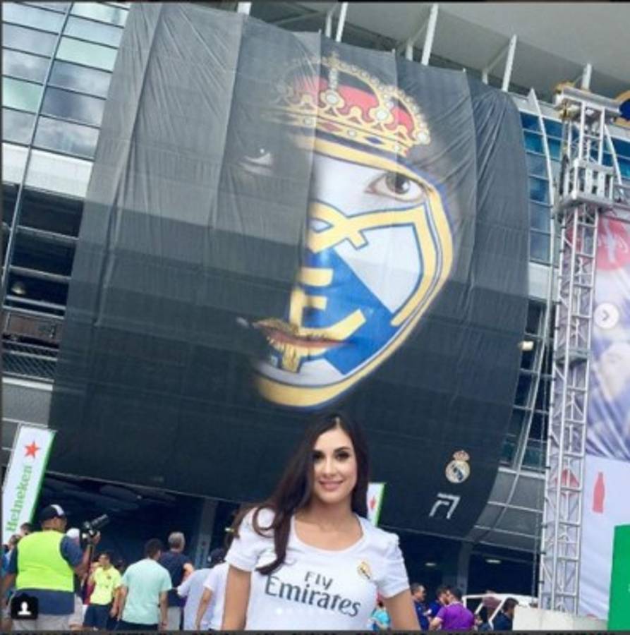 La sexy hondureña que fue hasta Rusia a ver su 'amor', Cristiano Ronaldo