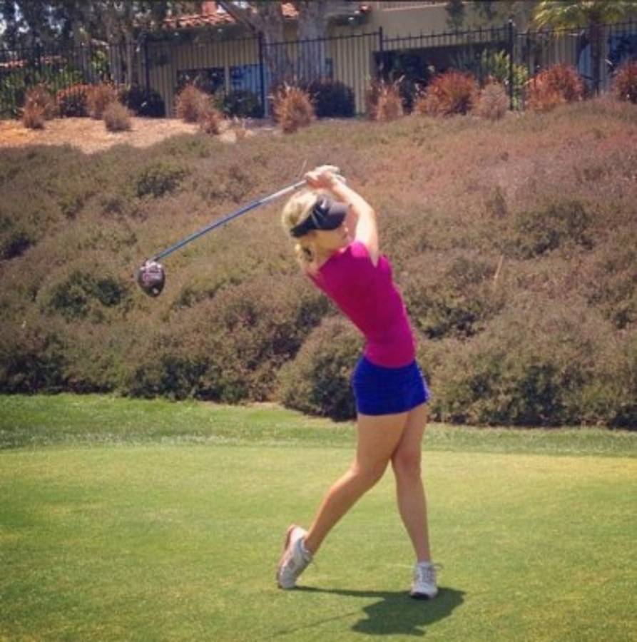Paige Spiranac, la bella golfista que ha sido víctima del hackeo