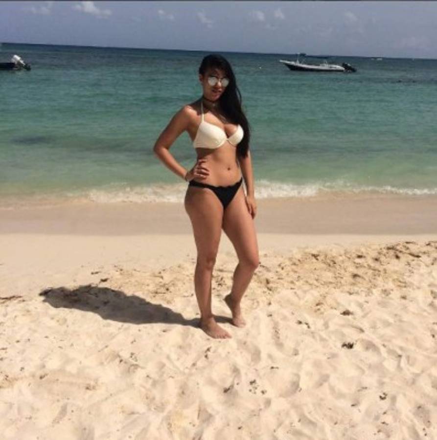 Ella es Miranda, la bella hermana del futbolista mexicano Raúl Jiménez