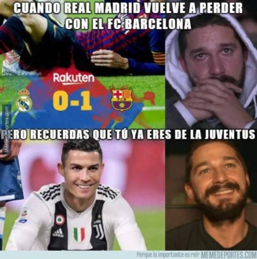 ¡Hasta Shakira! Los memes siguen masacrando al Real Madrid tras perder el Clásico