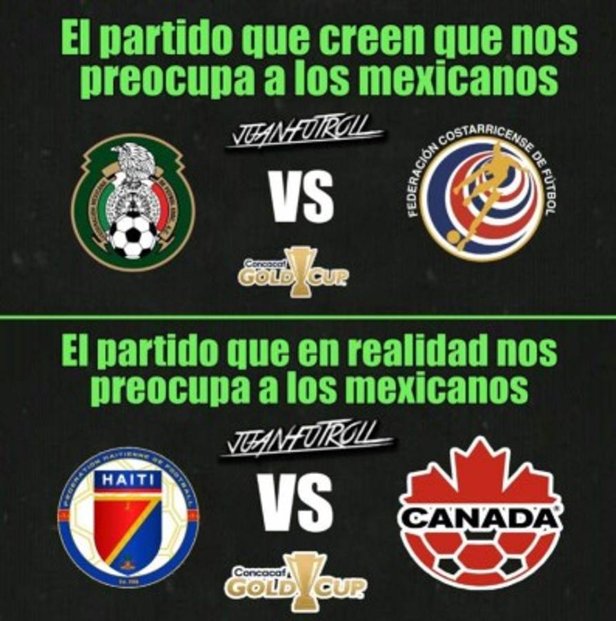 Los otros memes donde destrozan a México por su casi eliminación de la Copa Oro