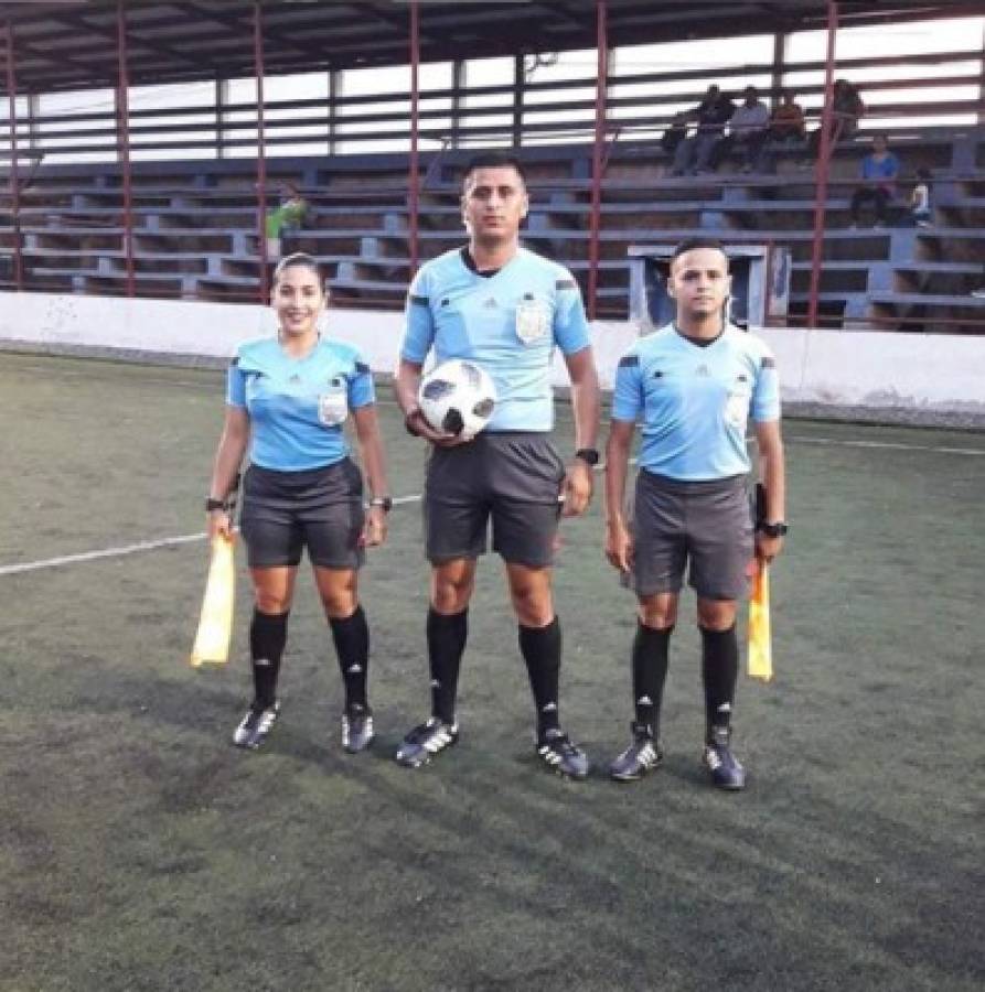 Martha Nohemi Rios, la bella árbitro hondureña que sueña con llegar a Liga Nacional