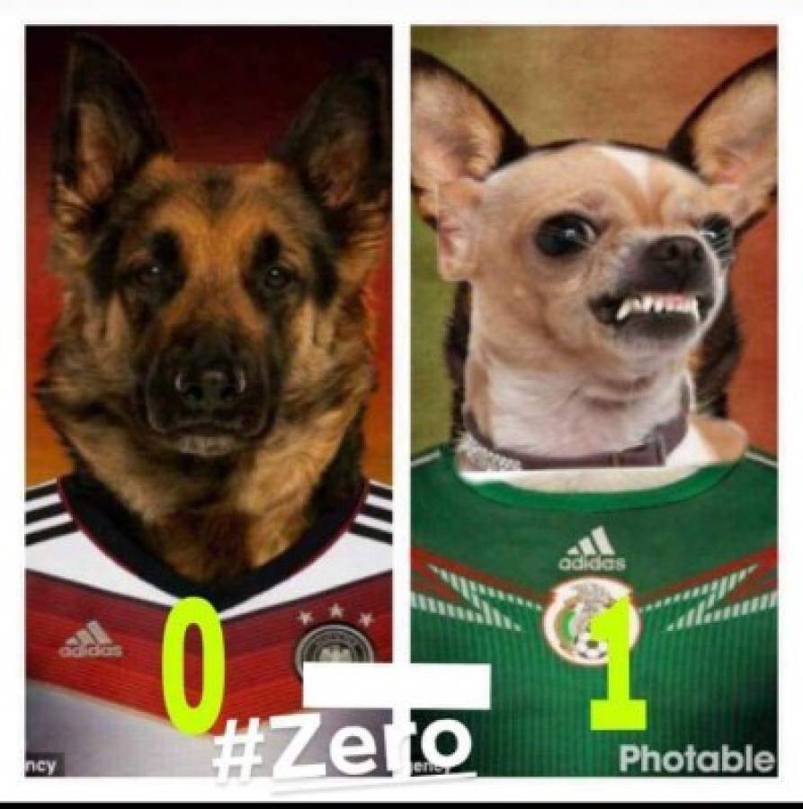 Explotan las redes sociales con los memes del triunfo de México sobre Alemania en el Mundial