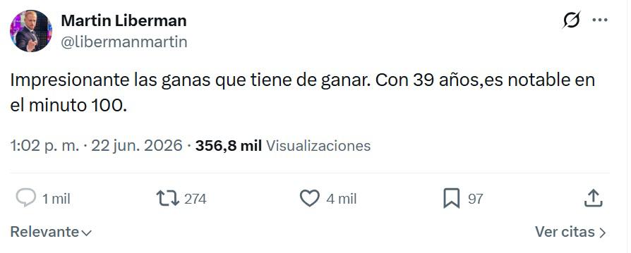 Habló dios, 5 récords y Liberman se desahoga: Prensa se rinde por Messi