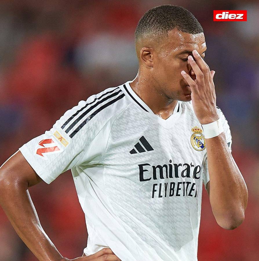 Las imágenes de Mbappé en su debut en la Liga de España, caras largas en Real Madrid tras empate y polémica con Vinicius