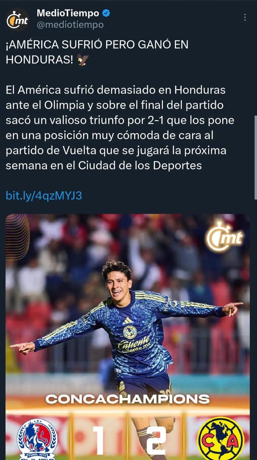 Fue cobarde, tuvo miedo y a punto de hacer el ridículo: así reaccionó la prensa a la derrota de Olimpia ante el América