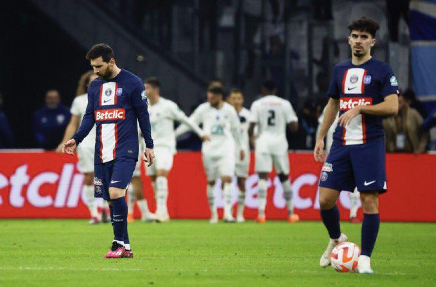 No se vio en TV: La maldición de Messi y el “10” en el PSG, la bronca del técnico Galtier y el eufórico festejo del Marsella