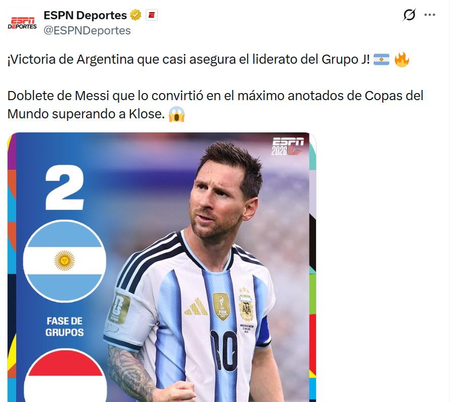 Habló dios, 5 récords y Liberman se desahoga: Prensa se rinde por Messi
