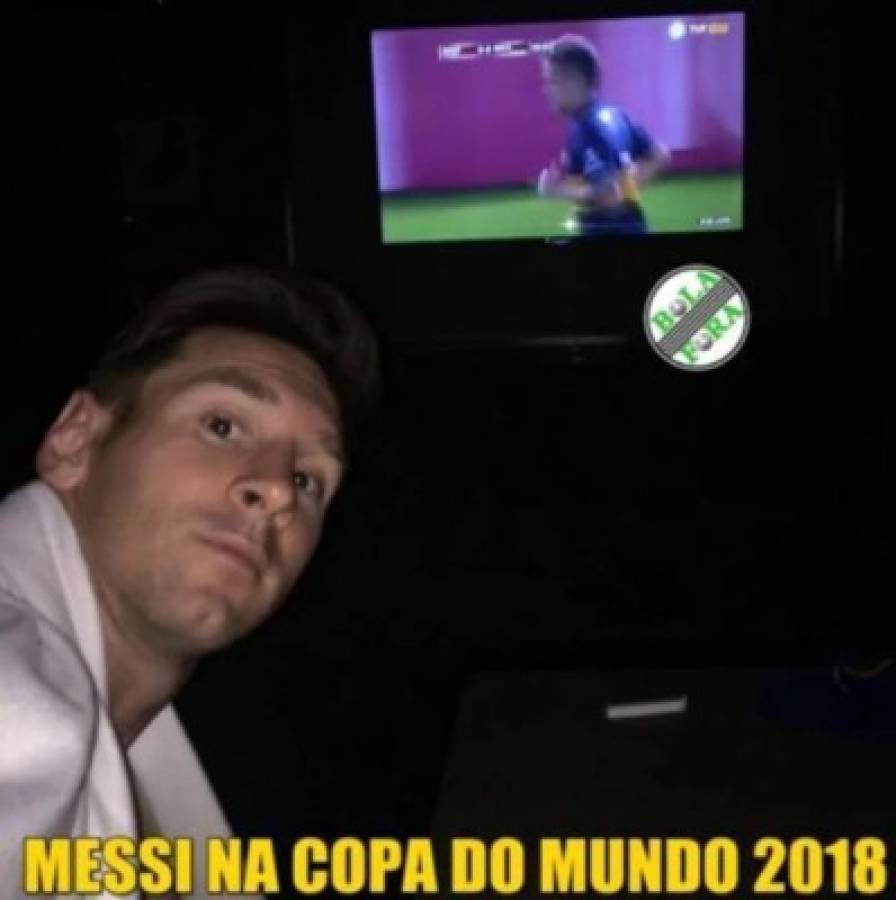 Los crueles memes contra Messi y Argentina que pueden quedarse sin Mundial