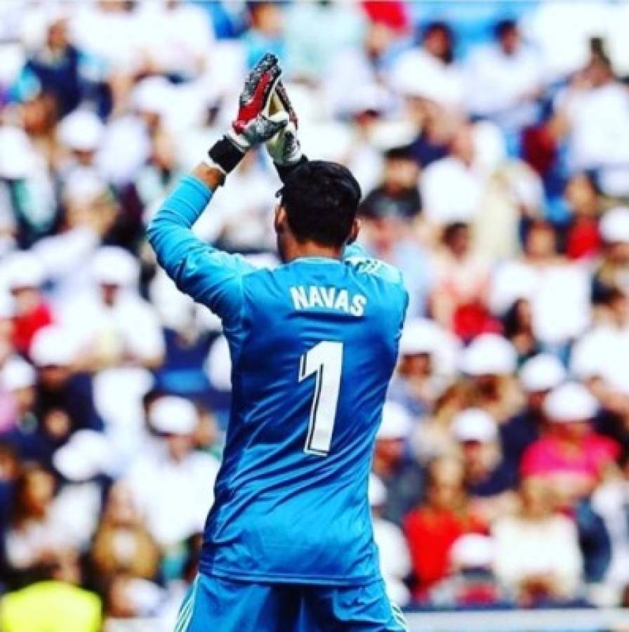 En solitario: Así se despidió Keylor Navas del Real Madrid en el Bernabéu