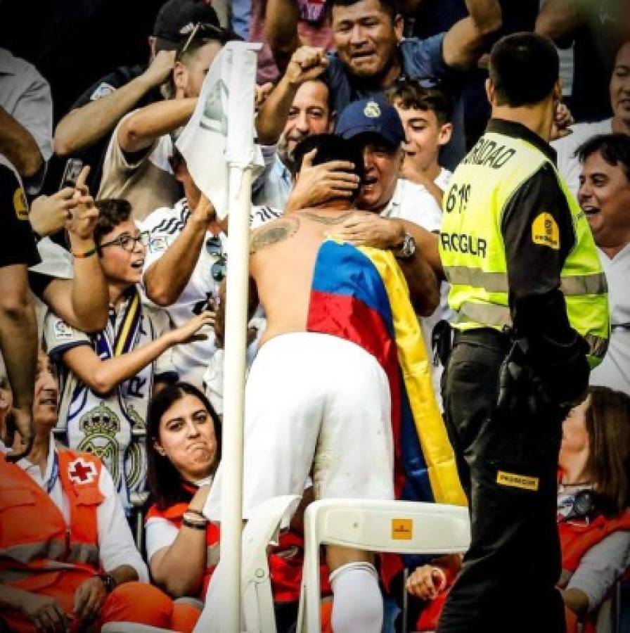 Real Madrid: La descarga de James Rodríguez y desata la locura en el Bernabéu