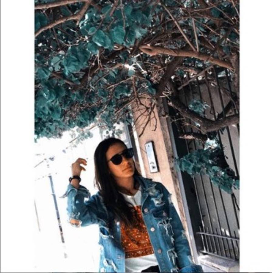 Iara, la bella hija de Pedro Troglio, el técnico del Olimpia