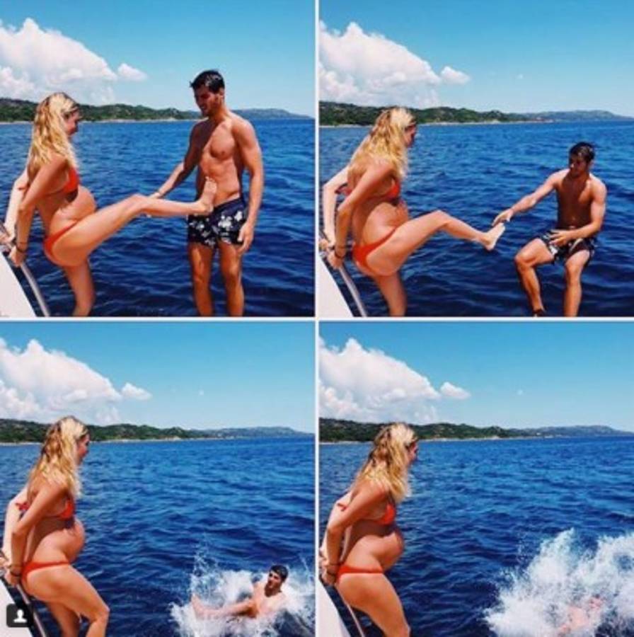 Nuevas fotos: Las vacaciones de lujo de los cracks del fútbol con sus mujeres